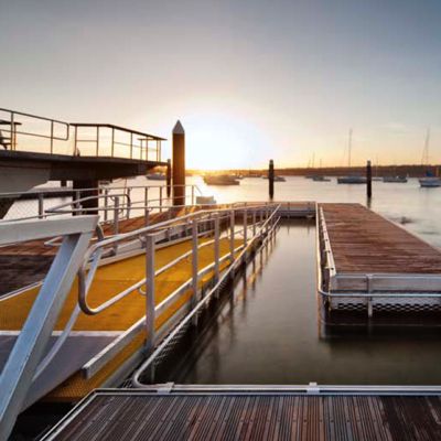WATSONS BAY BATHS - AQUATIC WHEELCHAIR RAMP - SYDNEY HARBOUR - 2010